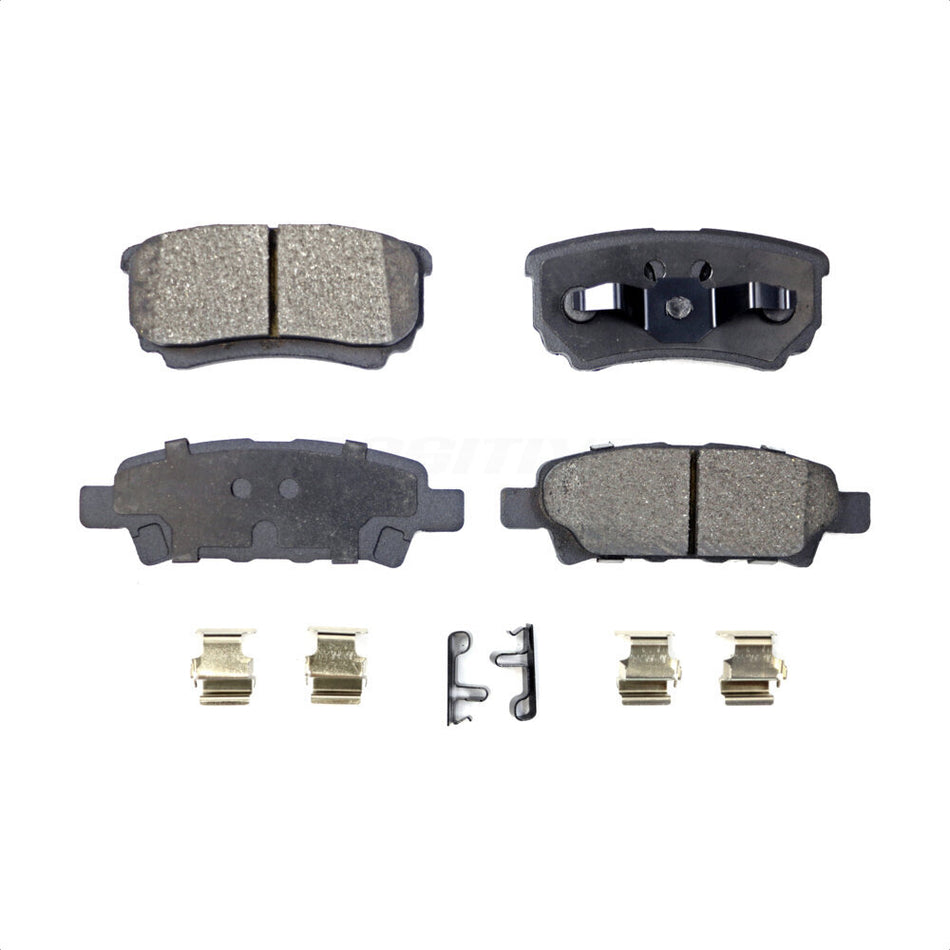 Rear Semi-Metallic Disc Brake Pads PPF-D1037 For Jeep Dodge Patriot Chrysler Compass Avenger 200 Caliber Mitsubishi Lancer Sebring Outlander by Positive Plus