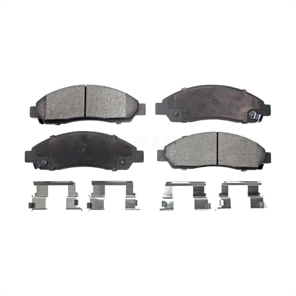 Front Semi-Metallic Disc Brake Pads PPF-D1039 For Chevrolet Colorado GMC Canyon Isuzu i-290 i-280 i-370 i-350 by Positive Plus