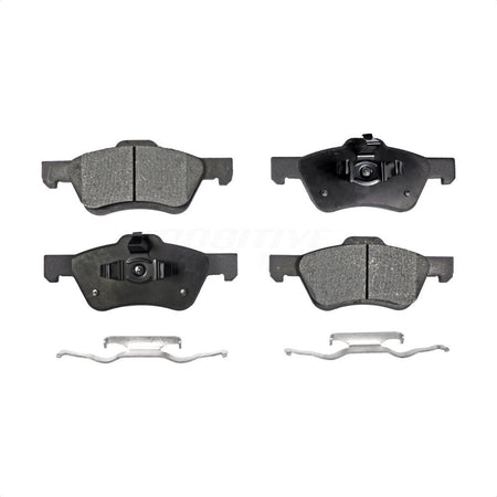 Front Semi-Metallic Disc Brake Pads PPF-D1047 For Ford Escape Mercury Mariner Mazda Tribute by Positive Plus