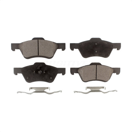 Front Semi-Metallic Disc Brake Pads PPF-D1047B For Ford Escape Mercury Mariner by Positive Plus