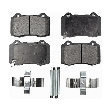 Rear Semi-Metallic Disc Brake Pads PPF-D1053 For Jeep Grand Cherokee Dodge Charger Chevrolet Camaro Chrysler 300 Challenger Cadillac CTS Durango Tesla STS X S Magnum SS by Positive Plus