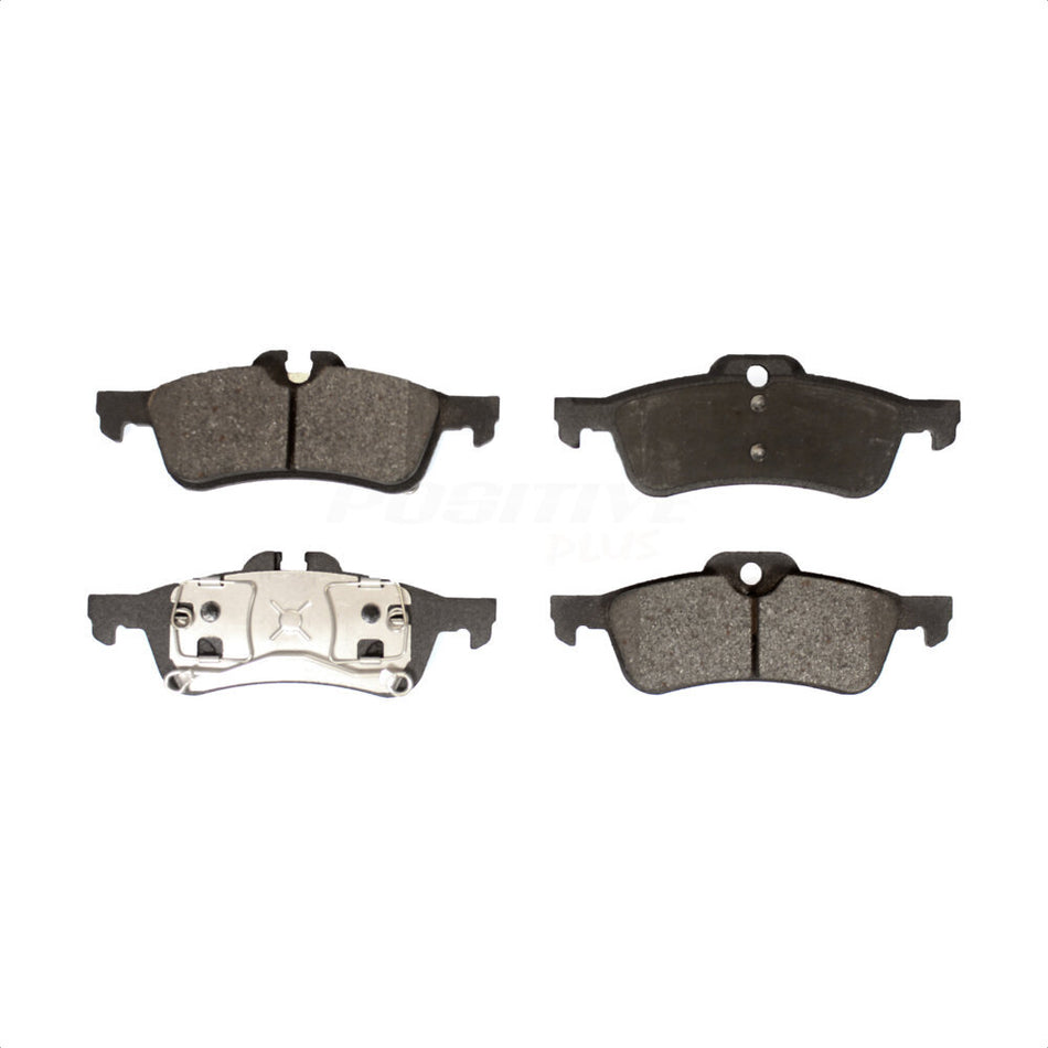 Rear Semi-Metallic Disc Brake Pads PPF-D1060 For Mini Cooper Chrysler Laser by Positive Plus