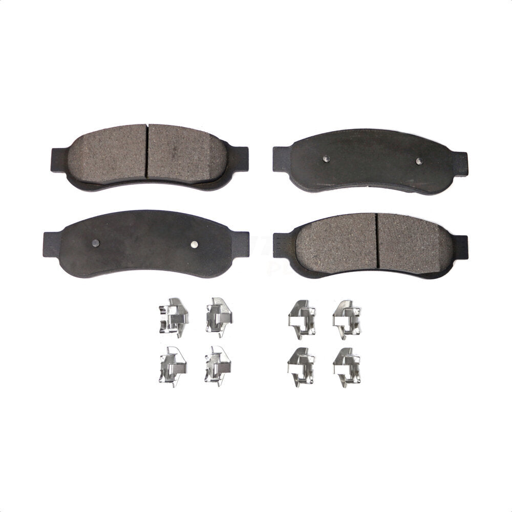 Rear Semi-Metallic Disc Brake Pads PPF-D1067 For Ford F-350 Super Duty by Positive Plus