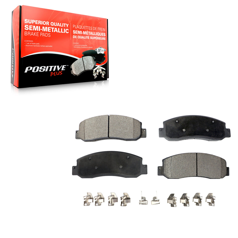 Front Semi-Metallic Disc Brake Pads PPF-D1069 For Ford F-350 Super Duty F-250 F-450