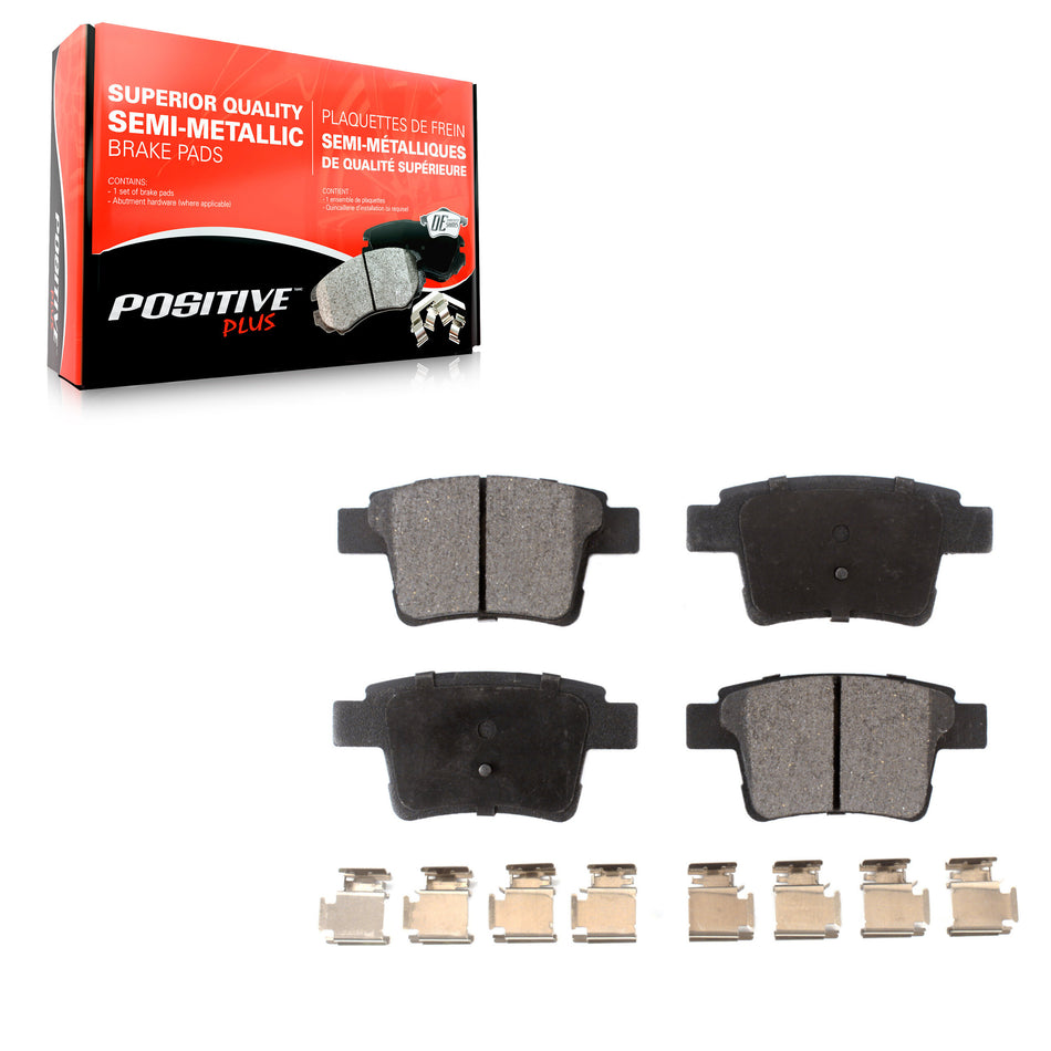 Rear Semi-Metallic Disc Brake Pads PPF-D1071 For Ford Five Hundred Freestyle Taurus X Jaguar X-Type