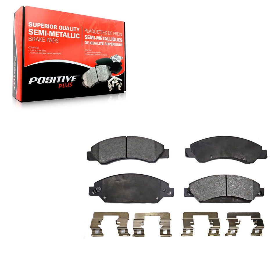 Front Semi-Metallic Disc Brake Pads PPF-D1092 For Chevrolet Avalanche Cadillac GMC Tahoe Escalade XL