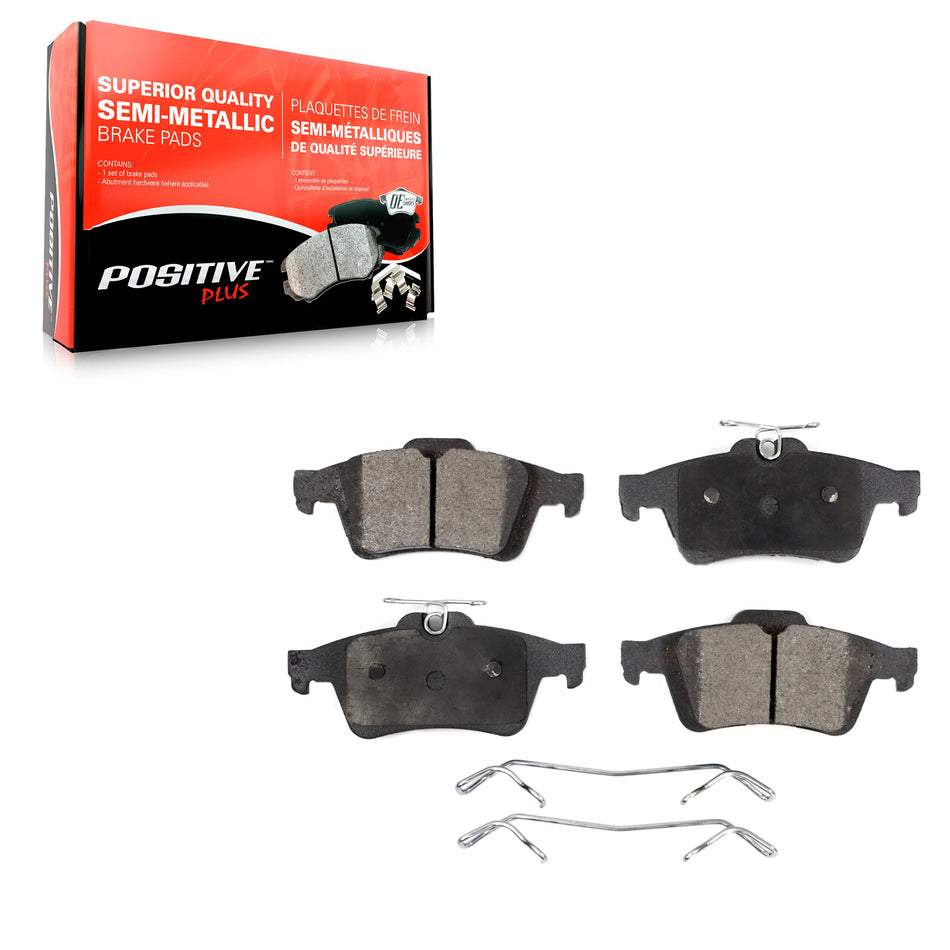 Rear Semi-Metallic Disc Brake Pads PPF-D1095 For Ford Mazda 3 Escape Focus 5 Chevrolet Cobalt Volvo