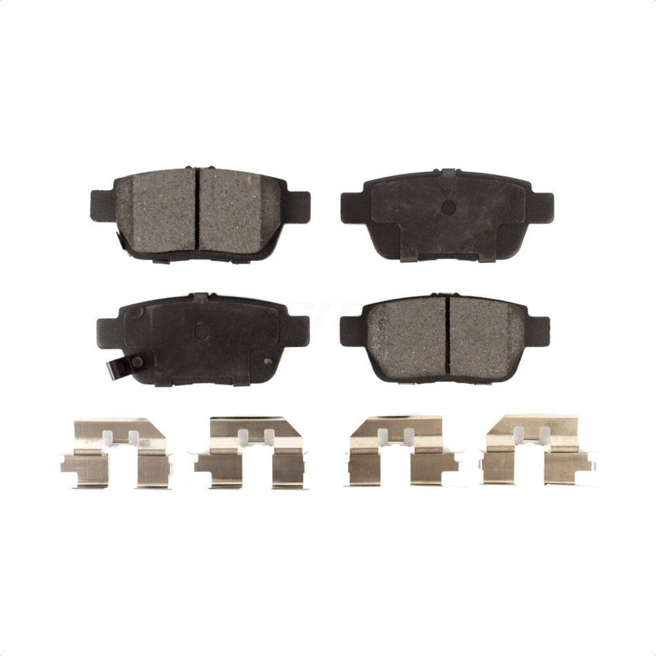 Rear Semi-Metallic Disc Brake Pads PPF-D1103 For Honda Ridgeline Acura TL by Positive Plus