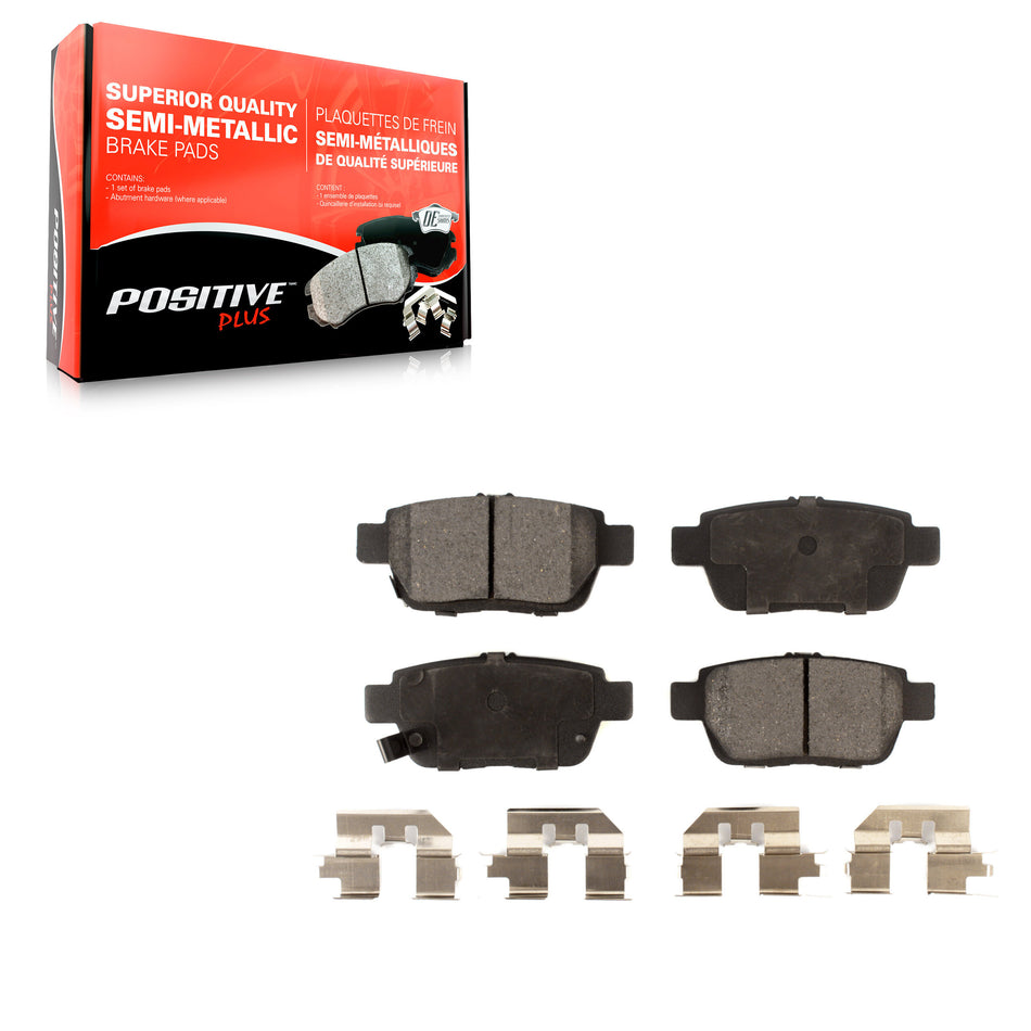 Rear Semi-Metallic Disc Brake Pads PPF-D1103 For Honda Ridgeline Acura TL