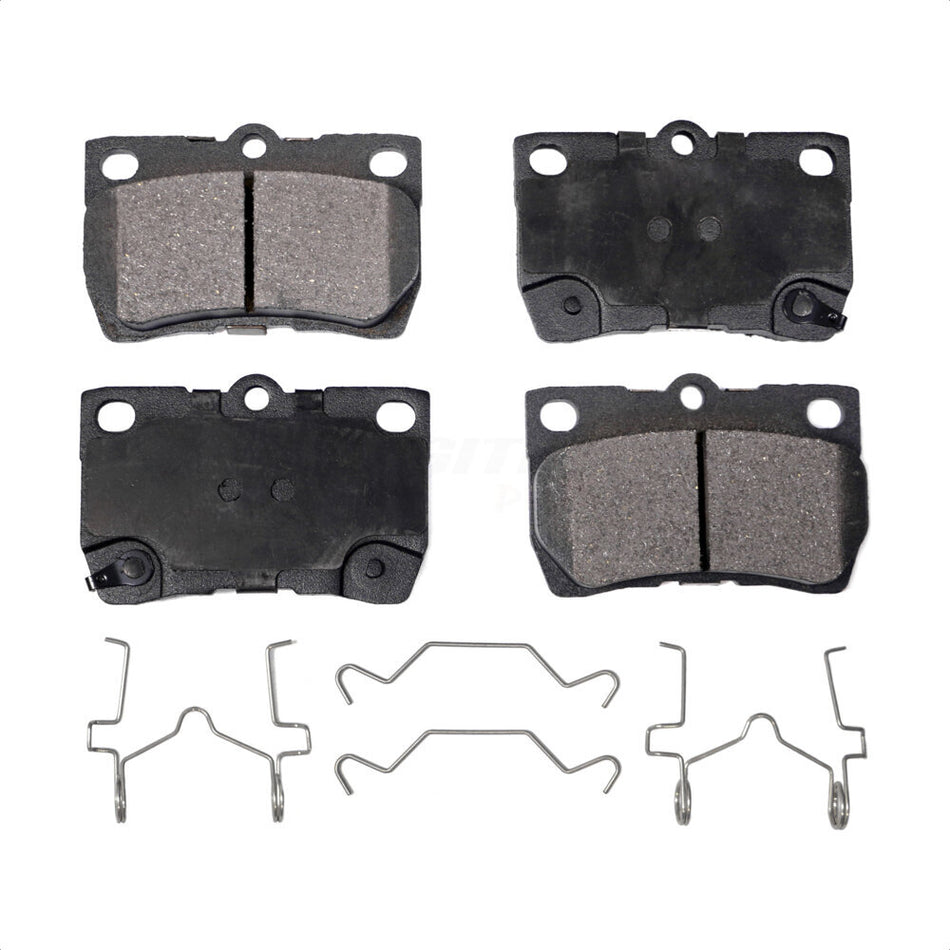 Rear Semi-Metallic Disc Brake Pads PPF-D1113 For Lexus IS250 GS350 IS350 GS300 GS430 GS450h GS460 by Positive Plus