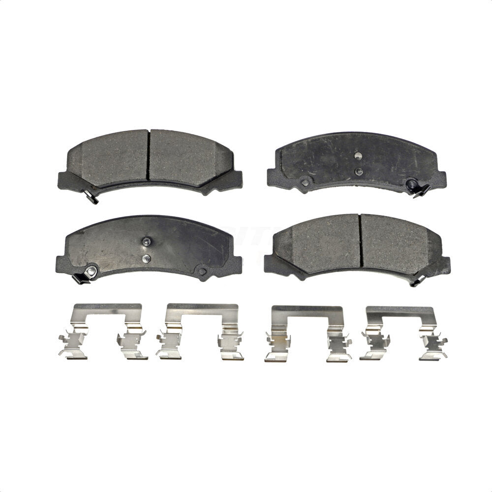 Front Semi-Metallic Disc Brake Pads PPF-D1159 For Chevrolet Impala Buick Lucerne Cadillac DTS Limited LaCrosse Monte Carlo Allure by Positive Plus