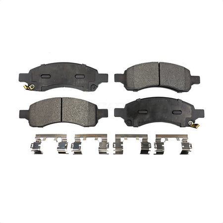 Front Semi-Metallic Disc Brake Pads PPF-D1169 For Chevrolet Trailblazer GMC Envoy Colorado Canyon EXT XL Buick Rainier Saab 9-7x Isuzu Ascender by Positive Plus