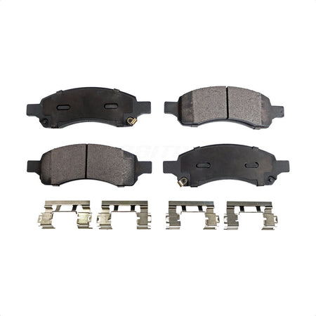 Front Semi-Metallic Disc Brake Pads PPF-D1169A For Chevrolet Traverse GMC Acadia Buick Enclave Saturn Outlook Limited by Positive Plus