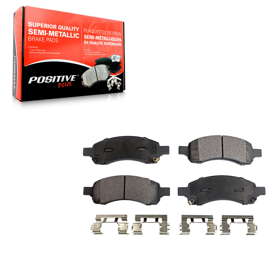 Front Semi-Metallic Disc Brake Pads PPF-D1169A For GMC Acadia Buick Enclave Chevrolet Traverse