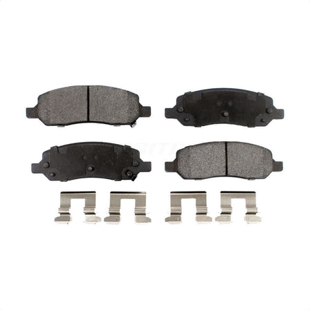 Rear Semi-Metallic Disc Brake Pads PPF-D1172 For 2006-2011 Buick Lucerne Cadillac DTS by Positive Plus