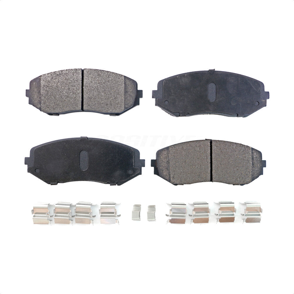 Front Semi-Metallic Disc Brake Pads PPF-D1188 For 2006-2013 Suzuki Grand Vitara by Positive Plus