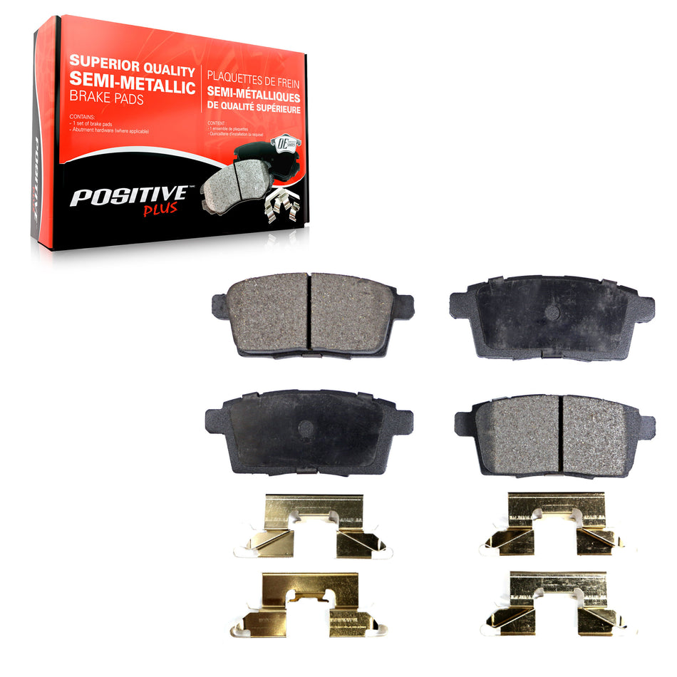 Rear Semi-Metallic Disc Brake Pads PPF-D1259 For Mazda Ford Edge CX-7 CX-9 Lincoln MKX