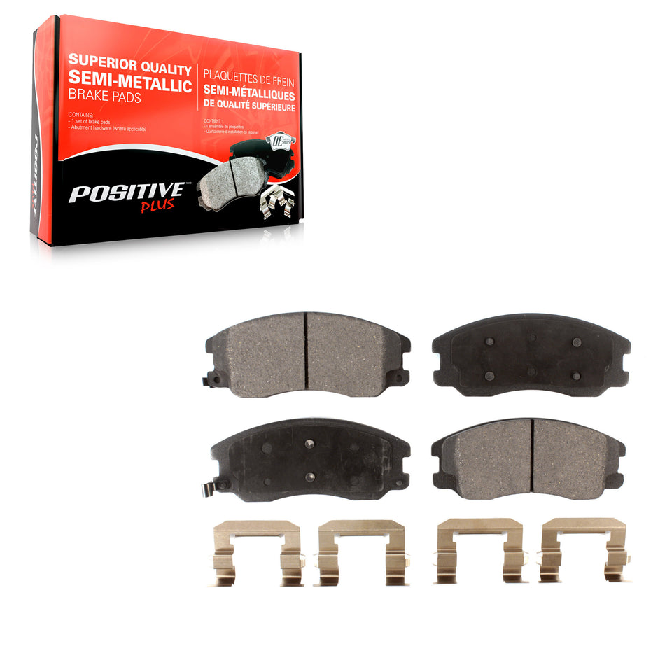 Front Semi-Metallic Disc Brake Pads PPF-D1264 For Chevrolet Equinox Pontiac Torrent Saturn Vue XL-7