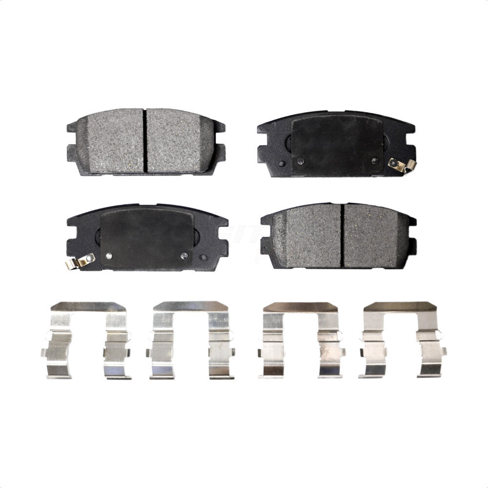 Rear Semi-Metallic Disc Brake Pads PPF-D1275 For Chevrolet Equinox GMC Terrain Saturn Vue Captiva Sport Pontiac Torrent Suzuki XL-7 by Positive Plus