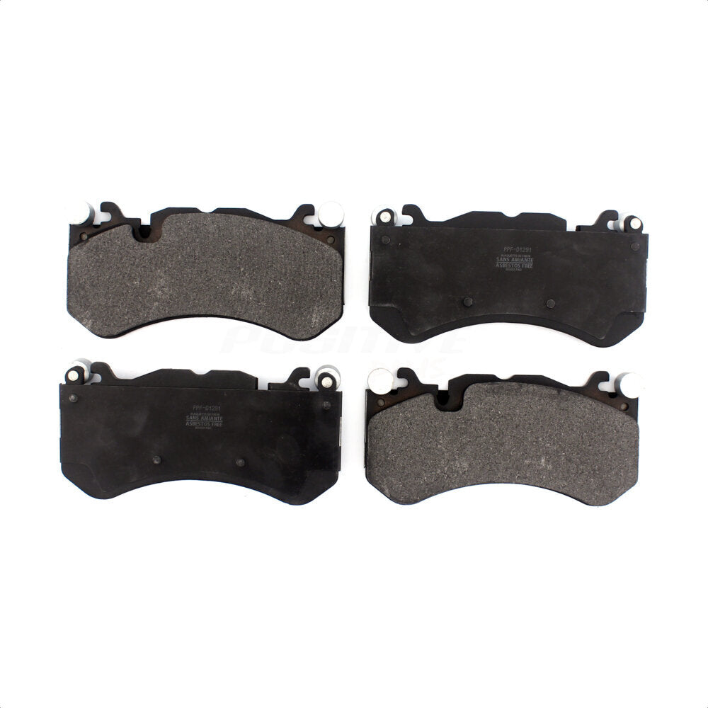 Front Semi-Metallic Disc Brake Pads PPF-D1291 For Mercedes-Benz G63 AMG Audi RS7 C63 E63 GL63 SLS CLS63 SL63 S G65 CLK63 SL65 SL600 by Positive Plus