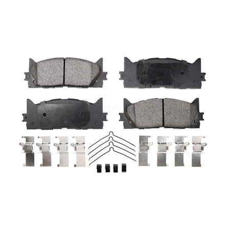 Front Semi-Metallic Disc Brake Pads PPF-D1293 For Toyota Camry Lexus ES350 Avalon ES300h by Positive Plus