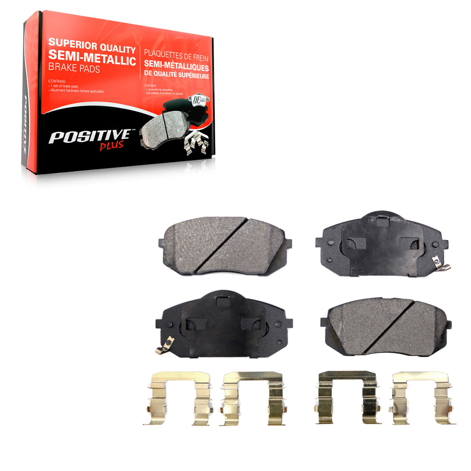 Front Semi-Metallic Disc Brake Pads PPF-D1295 For Hyundai Tucson Kia Sportage Rondo Sonata Soul EV