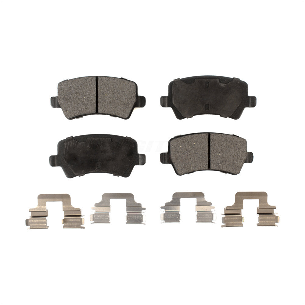 Rear Semi-Metallic Disc Brake Pads PPF-D1307 For Volvo XC60 S60 XC70 S80 Land Rover Range Evoque V60 Cross Country LR2 V70 by Positive Plus