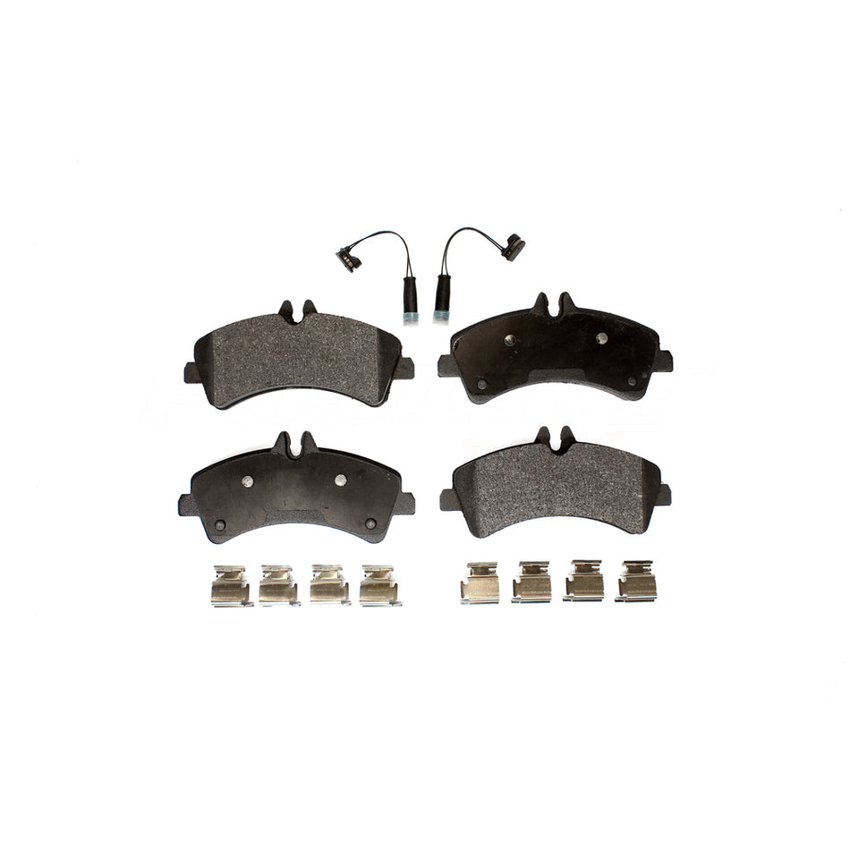 Rear Semi-Metallic Disc Brake Pads PPF-D1318A For Sprinter 3500 Mercedes-Benz Freightliner Dodge by Positive Plus