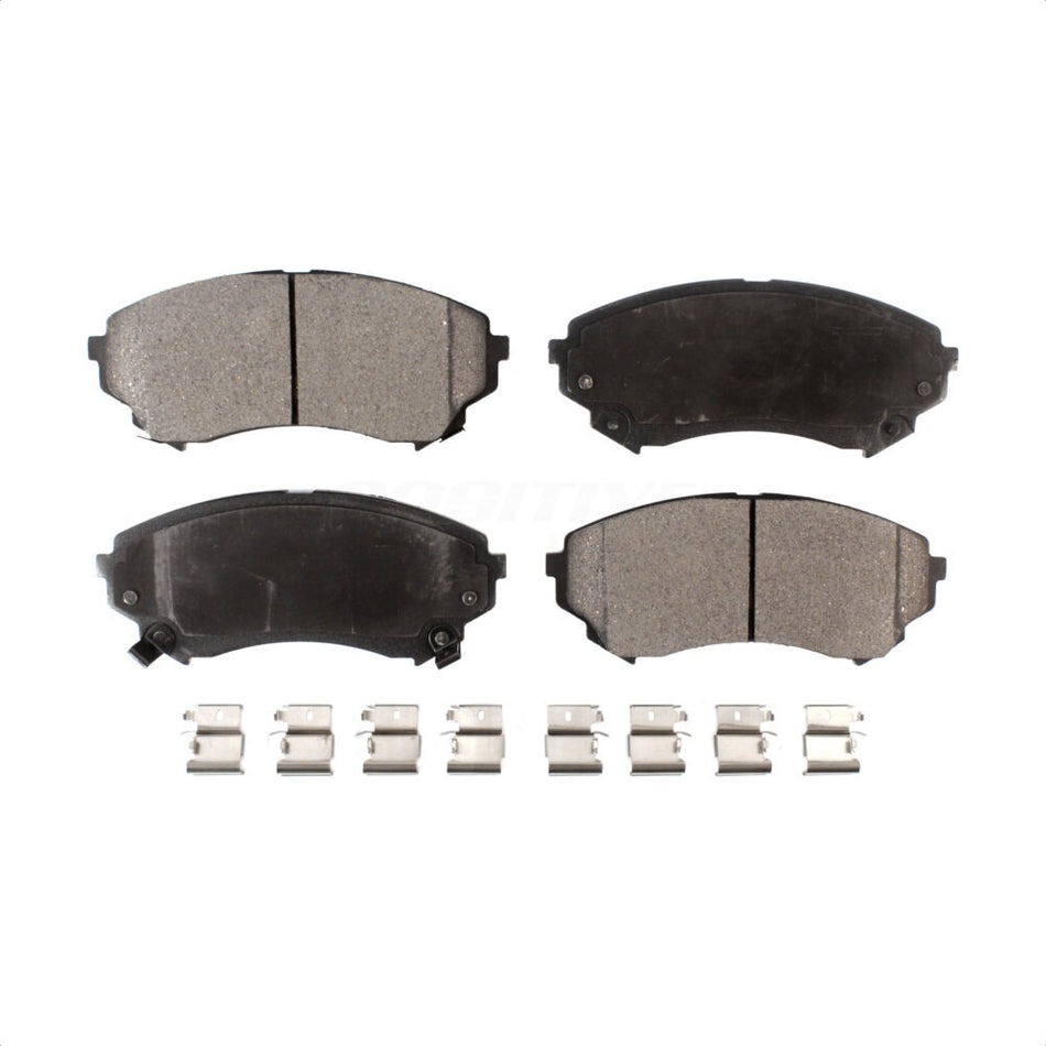 Front Semi-Metallic Disc Brake Pads PPF-D1331 For Cadillac CTS by Positive Plus