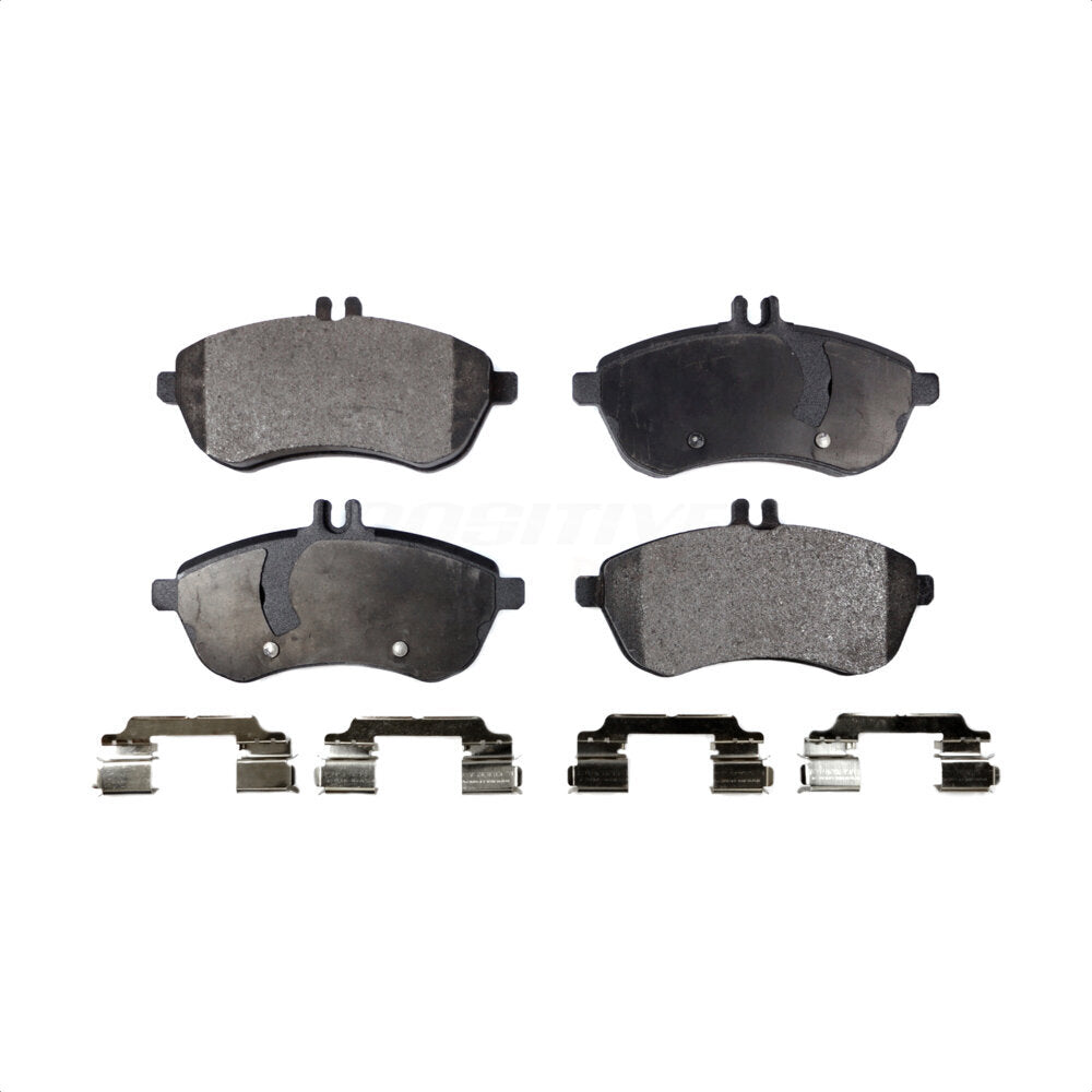 Front Semi-Metallic Disc Brake Pads PPF-D1340 For Mercedes-Benz C300 C250 SLK250 C230 by Positive Plus