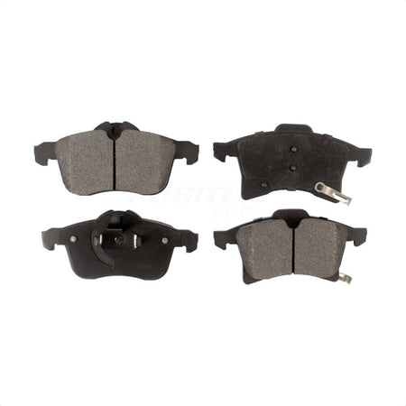 Front Semi-Metallic Disc Brake Pads PPF-D1361 For 2008-2009 Saturn Astra by Positive Plus