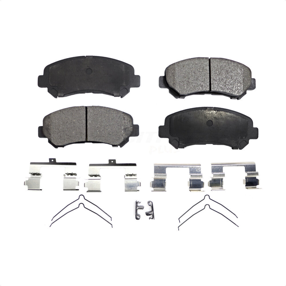 Front Semi-Metallic Disc Brake Pads PPF-D1374 For Nissan Rogue Maxima Sentra Select Juke Suzuki Kizashi by Positive Plus