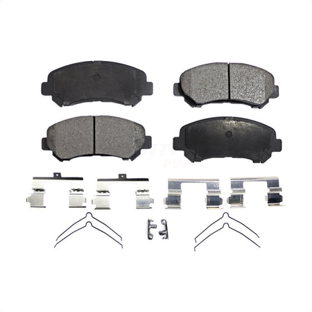 Front Semi-Metallic Disc Brake Pads PPF-D1374 For Nissan Rogue Maxima Sentra Select Juke Suzuki Kizashi by Positive Plus