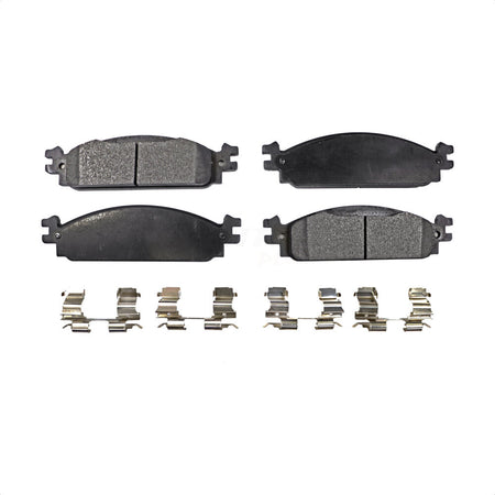 Front Semi-Metallic Disc Brake Pads PPF-D1376 For 2009-2010 Lincoln MKS by Positive Plus