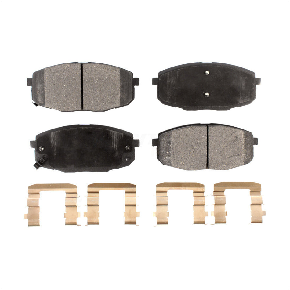 Front Semi-Metallic Disc Brake Pads PPF-D1397 For Hyundai Elantra Kia Forte Koup Forte5 by Positive Plus