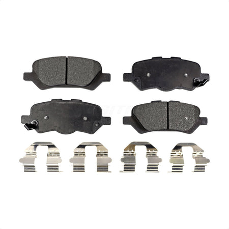 Rear Semi-Metallic Disc Brake Pads PPF-D1402 For 2009-2016 Toyota Venza by Positive Plus