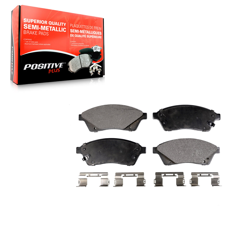 Front Semi-Metallic Disc Brake Pads PPF-D1422 For Cadillac SRX Saab 9-4X