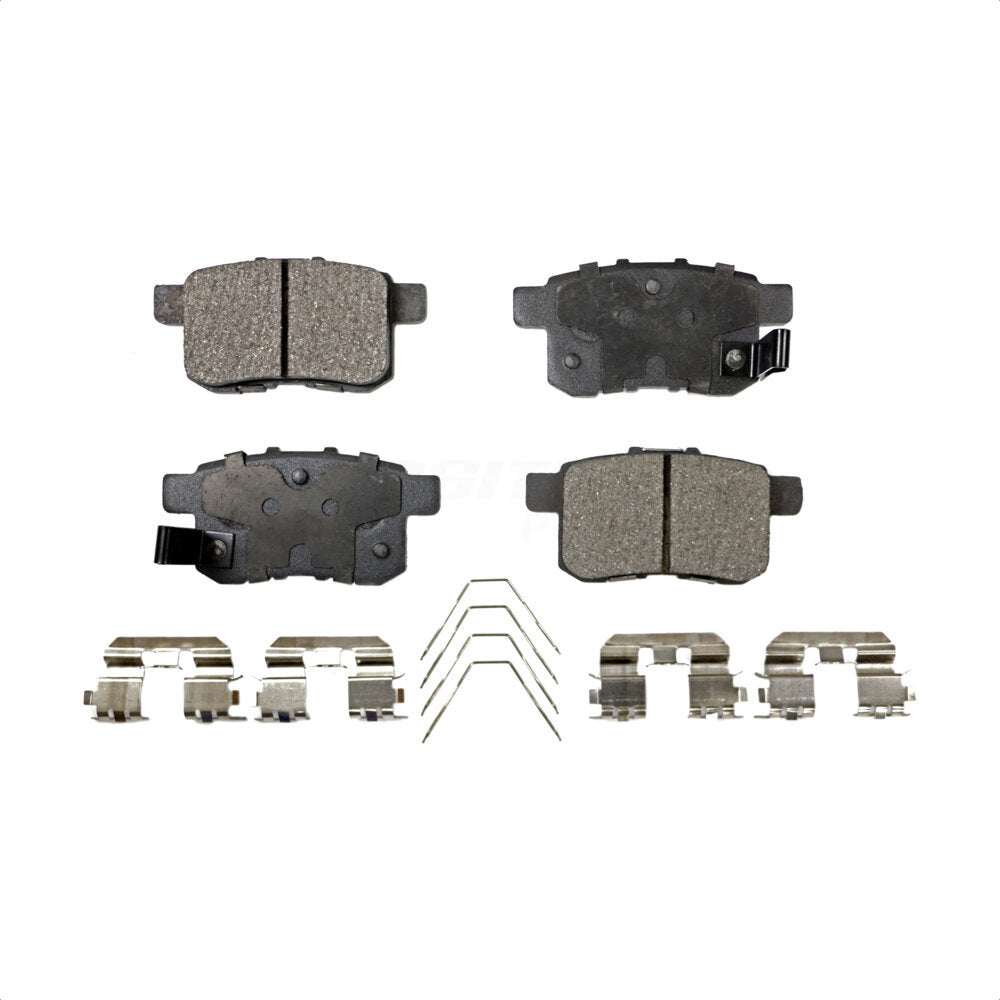 Rear Semi-Metallic Disc Brake Pads PPF-D1451 For Honda Accord Acura TSX by Positive Plus