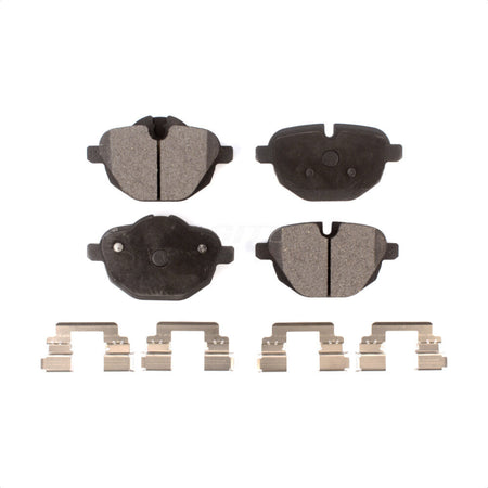 Rear Semi-Metallic Disc Brake Pads PPF-D1473 For BMW X3 528i 535i xDrive X4 530i Z4 i8 535d ActiveHybrid 5 by Positive Plus