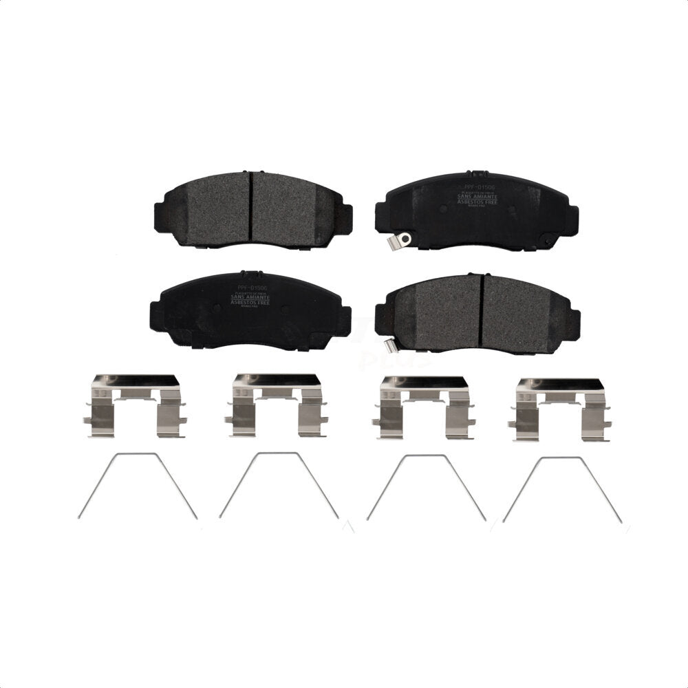 Front Semi-Metallic Disc Brake Pads PPF-D1506 For Honda Civic Accord Acura TSX by Positive Plus