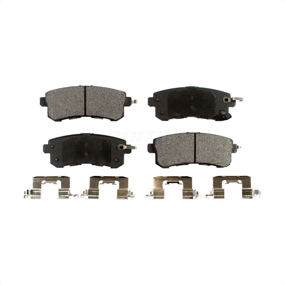 Rear Semi-Metallic Disc Brake Pads PPF-D1510 For INFINITI Nissan Armada QX80 QX56 by Positive Plus