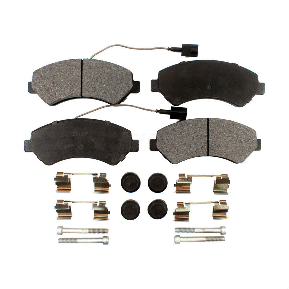 Front Semi-Metallic Disc Brake Pads PPF-D1540 For Ram ProMaster 1500 2500 3500 by Positive Plus