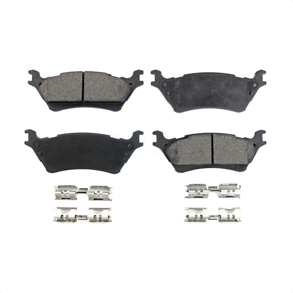 Rear Semi-Metallic Disc Brake Pads PPF-D1602 For Ford F-150 by Positive Plus