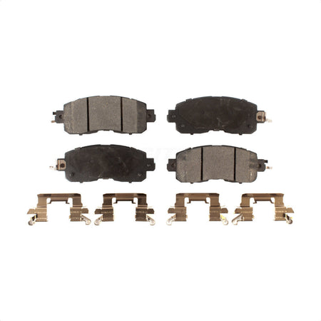 Front Semi-Metallic Disc Brake Pads PPF-D1650 For Nissan Altima LEAF by Positive Plus