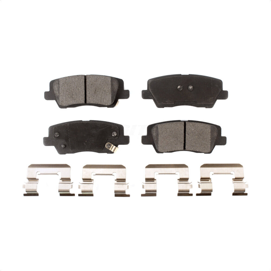 Rear Semi-Metallic Disc Brake Pads PPF-D1659 For Cadillac ATS CTS by Positive Plus