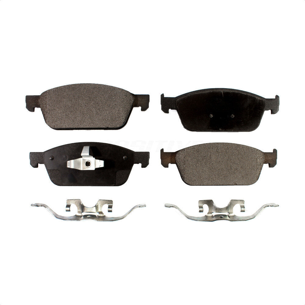 Front Semi-Metallic Disc Brake Pads PPF-D1668 For Ford Focus Lincoln MKC by Positive Plus