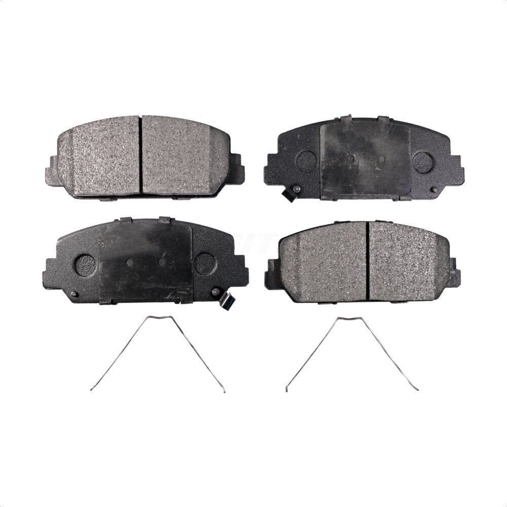 Front Semi-Metallic Disc Brake Pads PPF-D1697 For Honda Civic Accord Acura RDX ILX RLX by Positive Plus