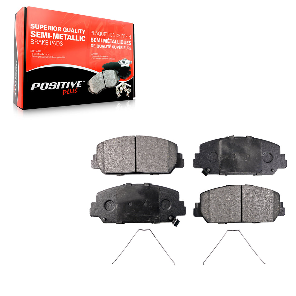 Front Semi-Metallic Disc Brake Pads PPF-D1697 For Honda Civic Acura RDX Accord ILX RLX