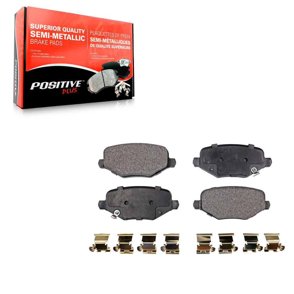 Rear Semi-Metallic Disc Brake Pads PPF-D1719 For Dodge Grand Caravan Chrysler Town & Country Journey