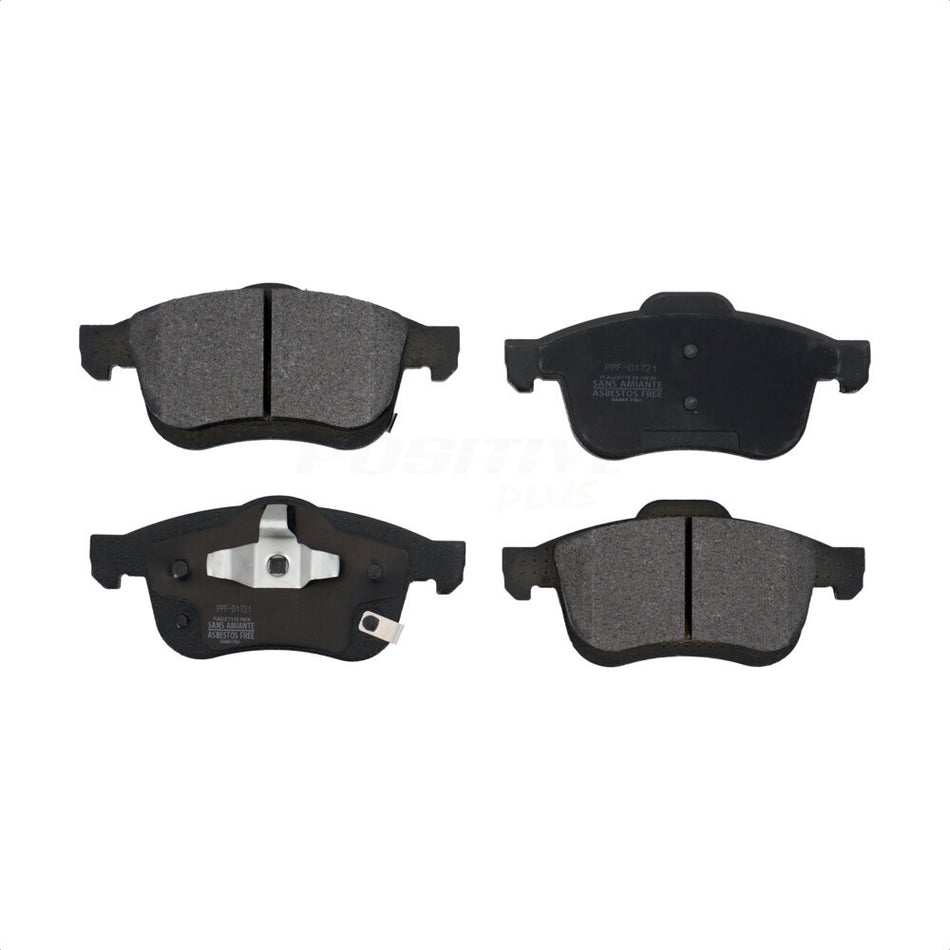 Front Semi-Metallic Disc Brake Pads PPF-D1721 For Ram ProMaster City Fiat 500L by Positive Plus